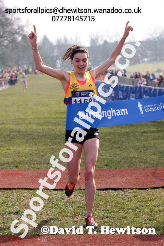 Senior womens 2016 Inter Counties Cross Country Champs. and Cross Challenge Final, Cofton Park, Birmingham. Photo: David T. Hewitson/Sports for All Pics